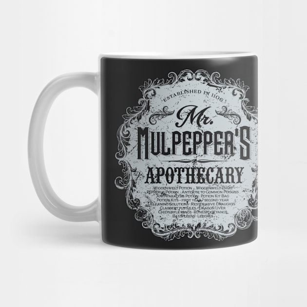 Mr. Mulpepper's Apothecary by MindsparkCreative